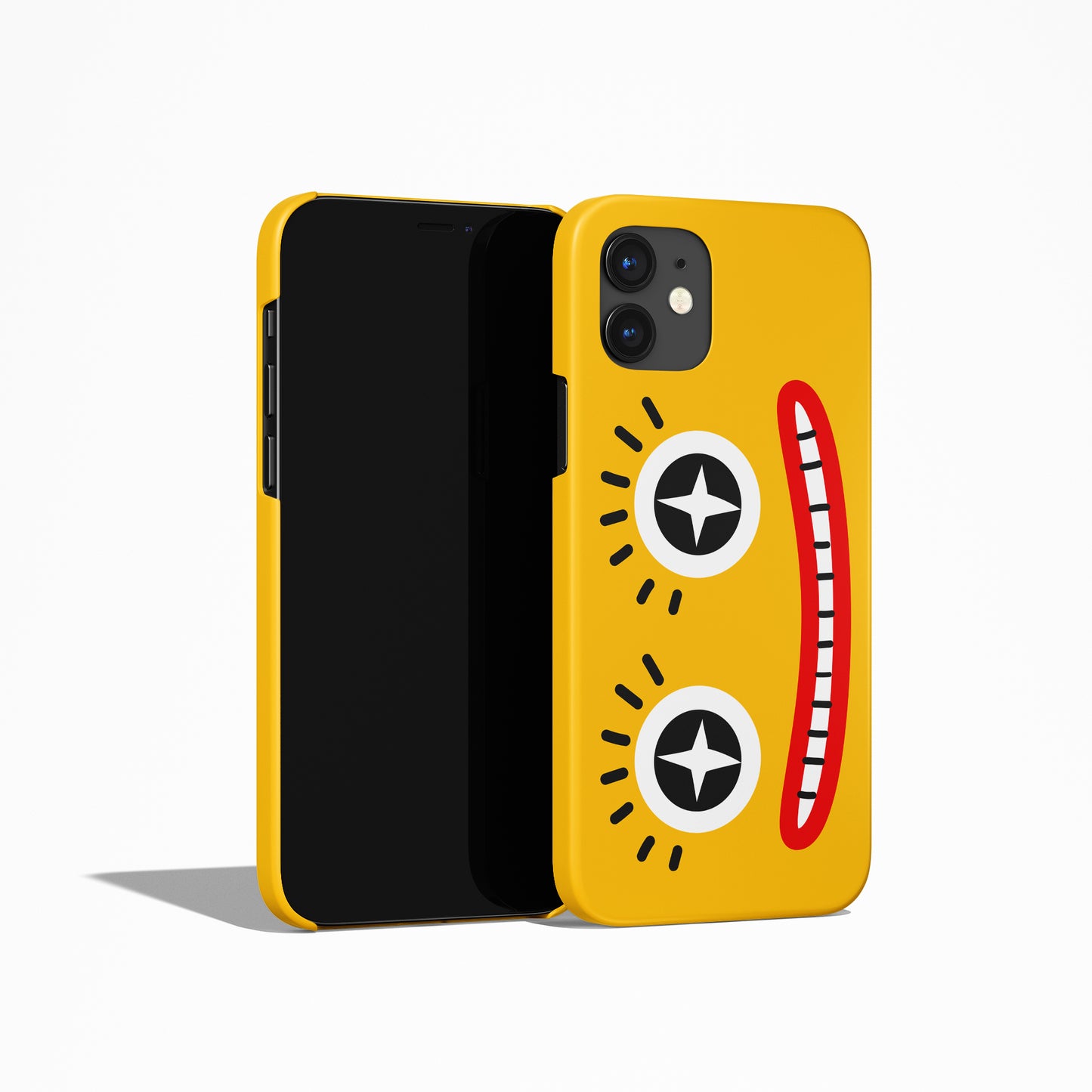 Smile Joker Yellow iPhone Case