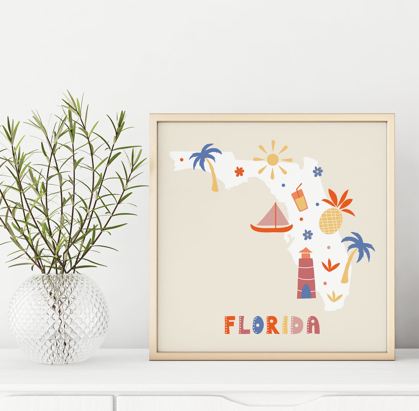 Florida, Travel Print