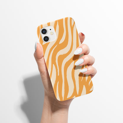 Yellow Animal Pattern iPhone Case