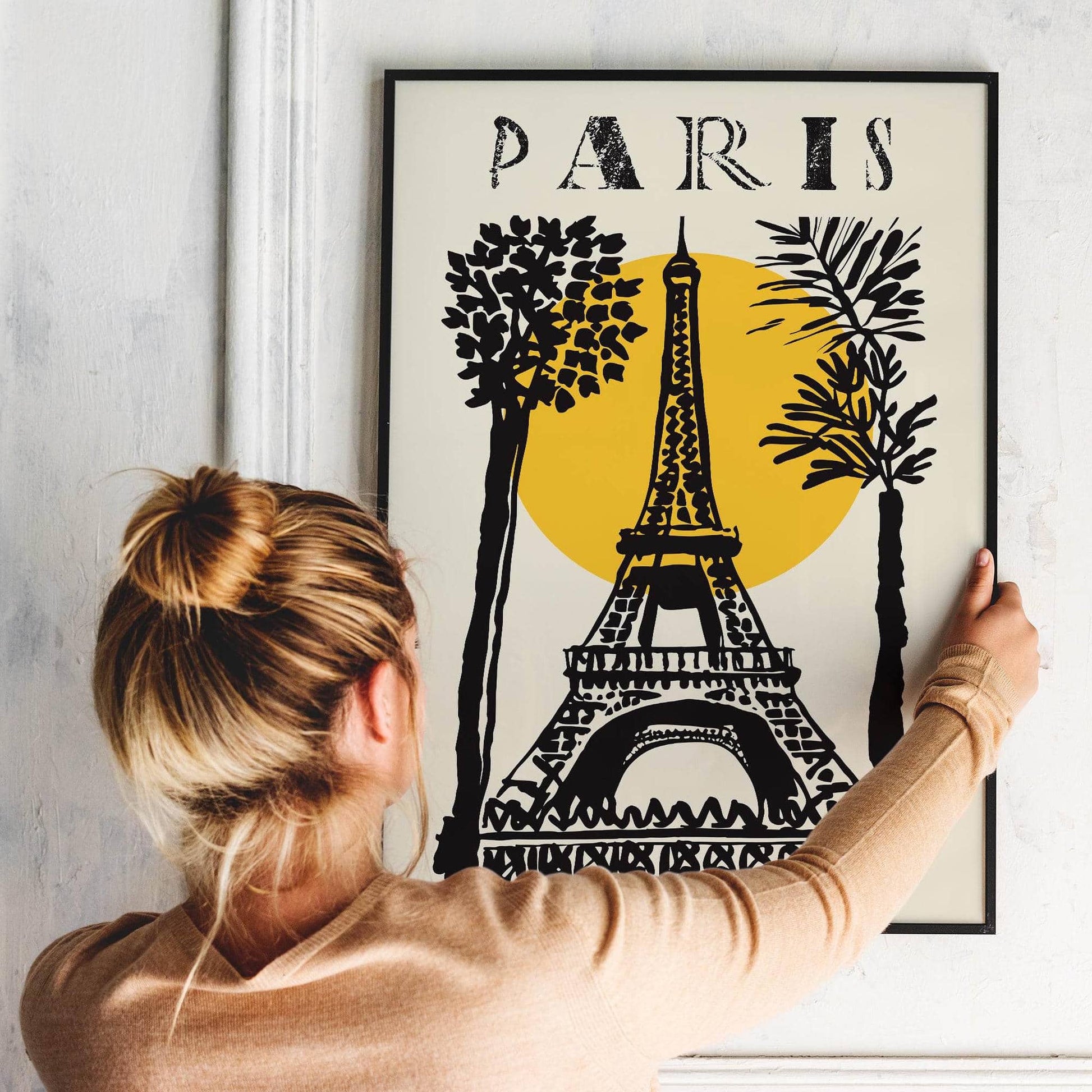 Paris Travel Poster - HypeSheriff