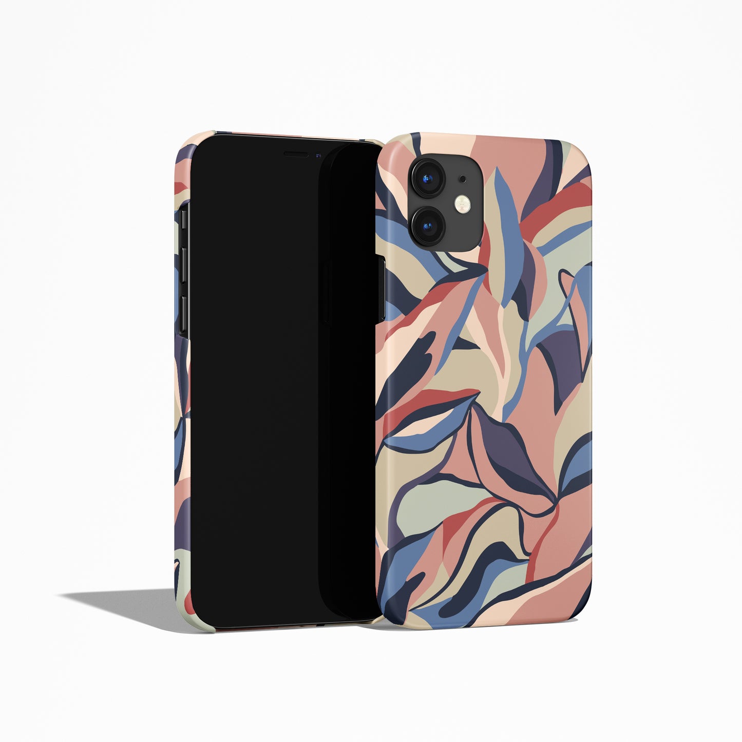 Contemporary Botanical Pattern iPhone Case