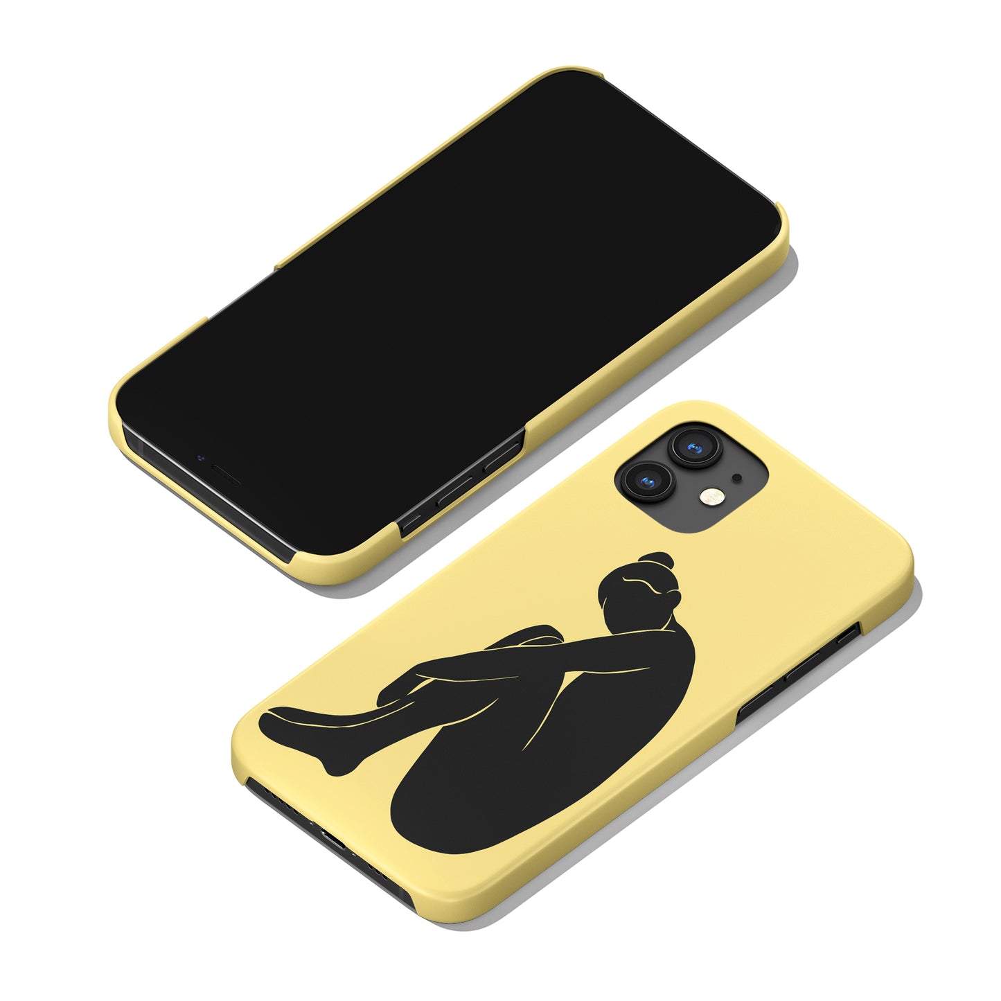 Sitting Woman iPhone Case