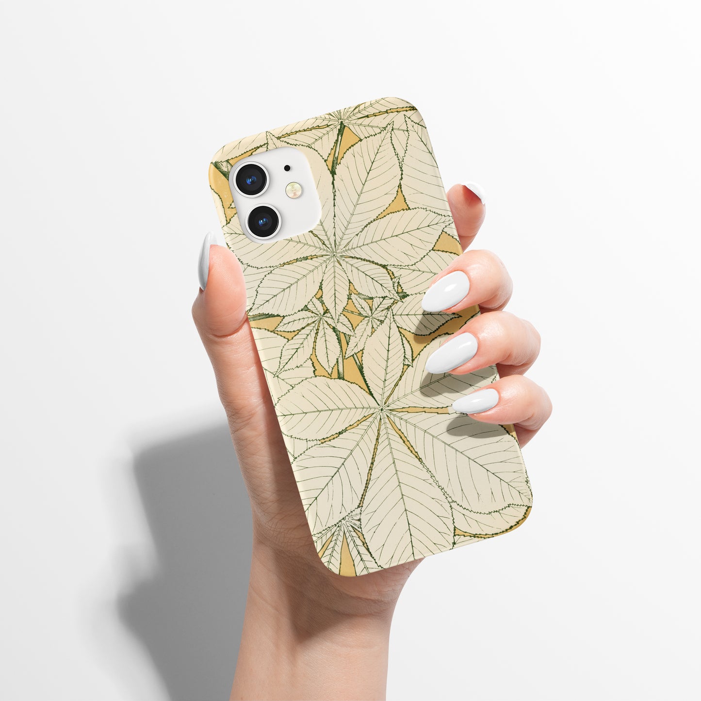 Yellow Vintage Nature iPhone Case