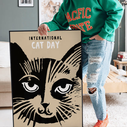 International Cat Day Poster