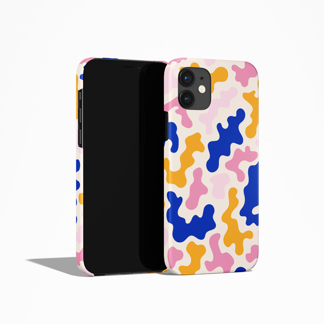 Abstract Modern Swirl Pattern iPhone Case