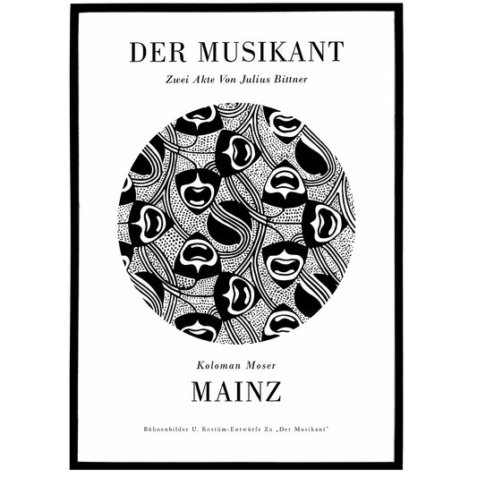 Der Musikant Print