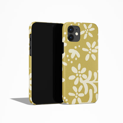 Green Ethnic Floral iPhone Case