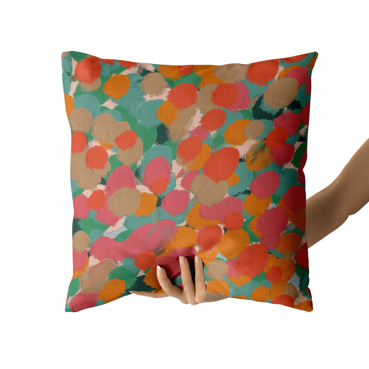 Fall Abstract Painting Decorative Throw Pillow