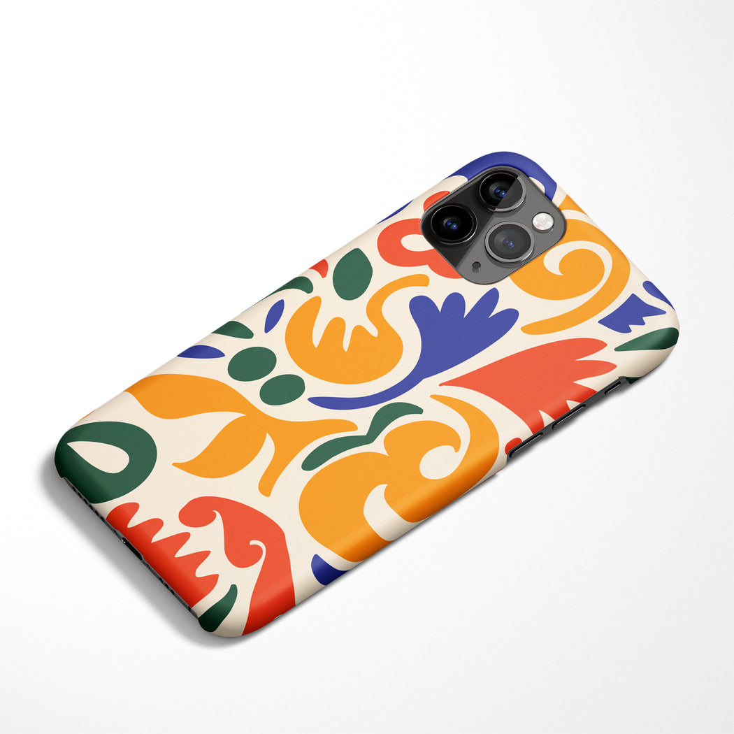 Colorful Cutouts iPhone Case