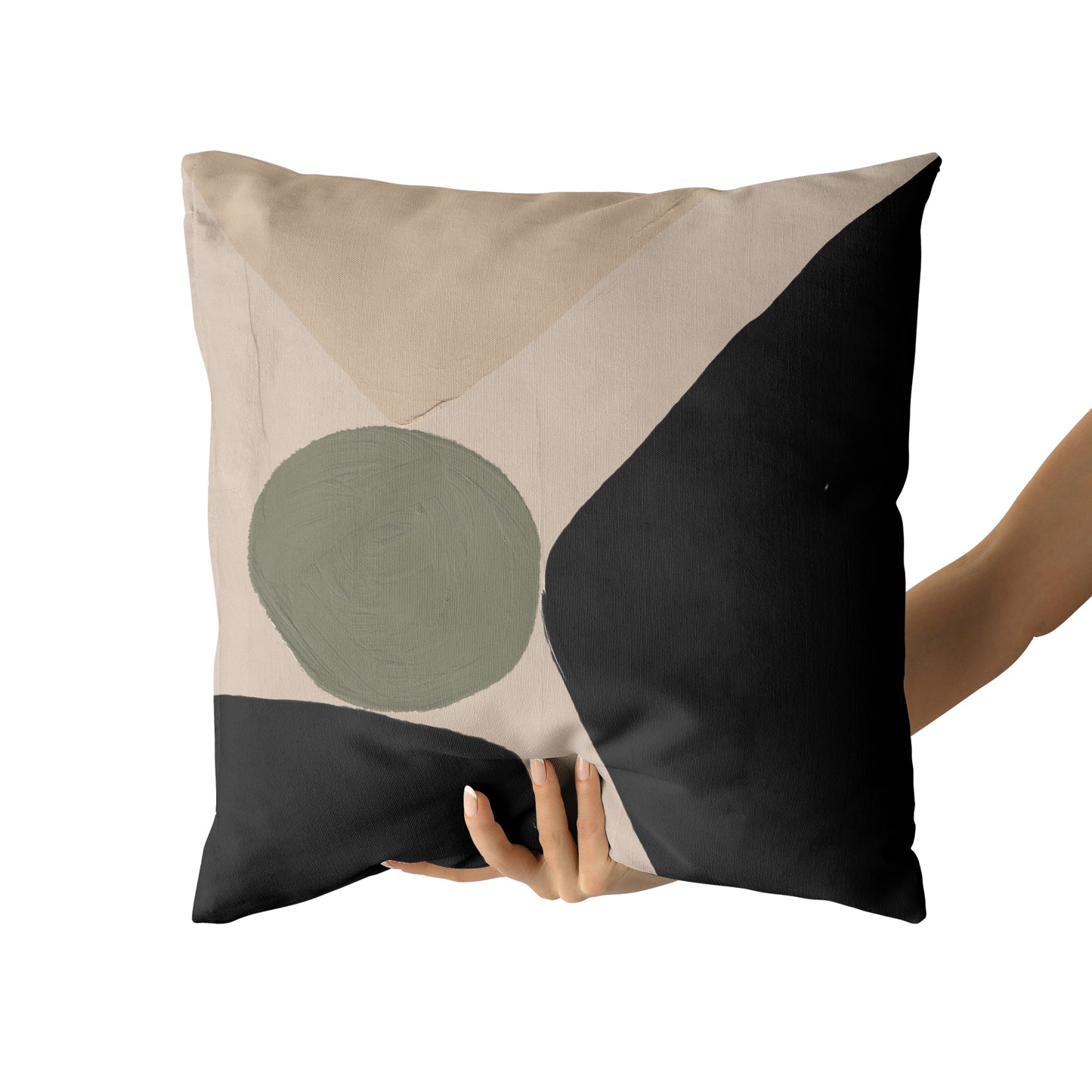 Danish Modern Design Throw Pillow