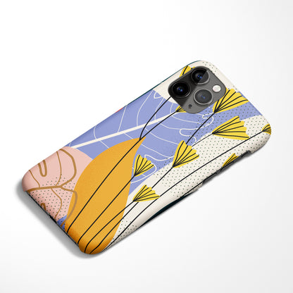 Floral Drawing iPhone Case 3