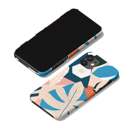 Blue Jungle iPhone Case