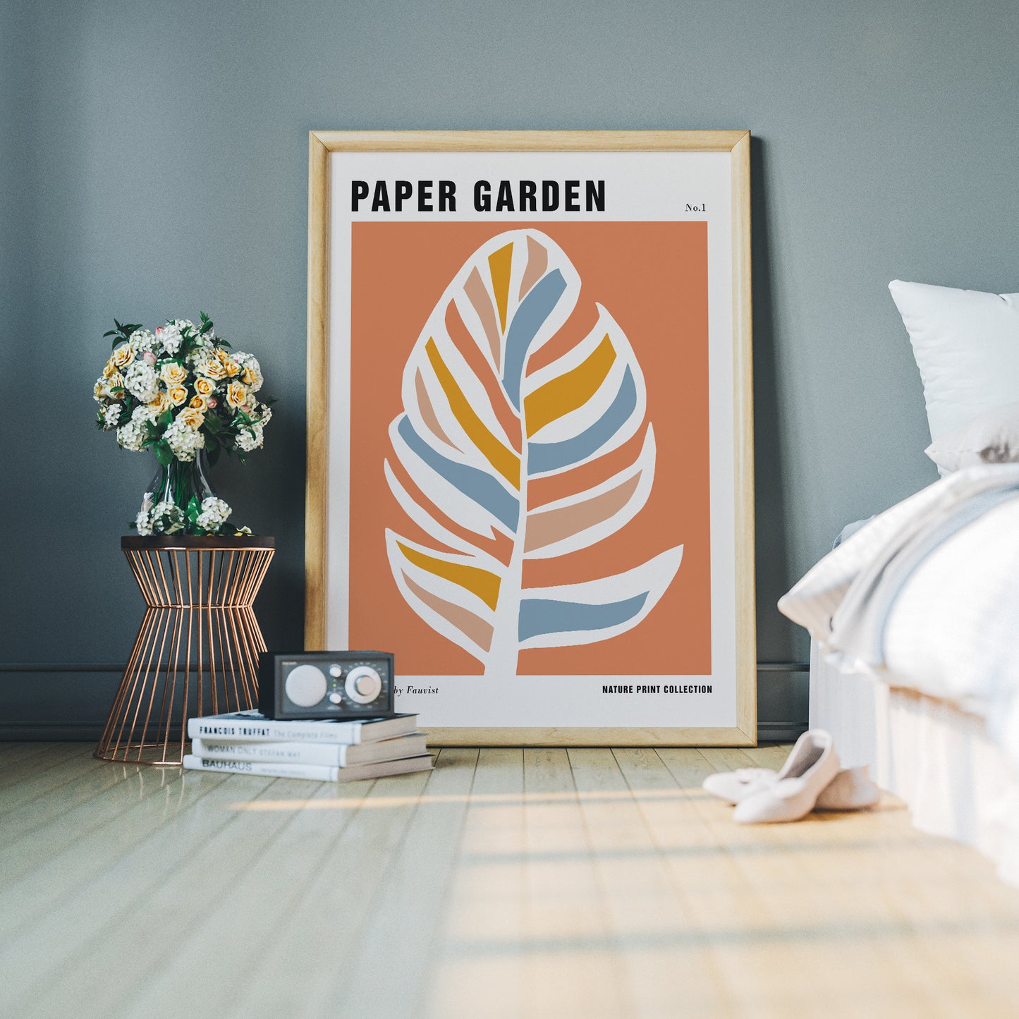 Paper Garden Leaf Poster