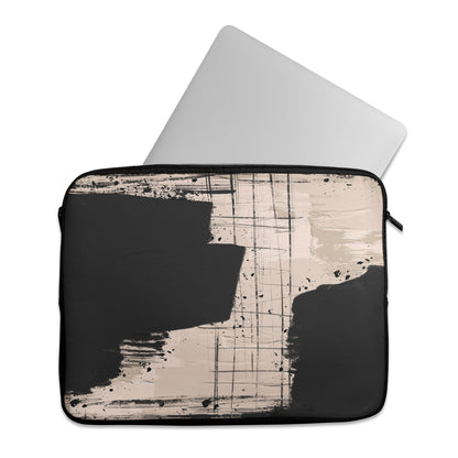 Painted Abstract Pattern- Laptop Sleeve