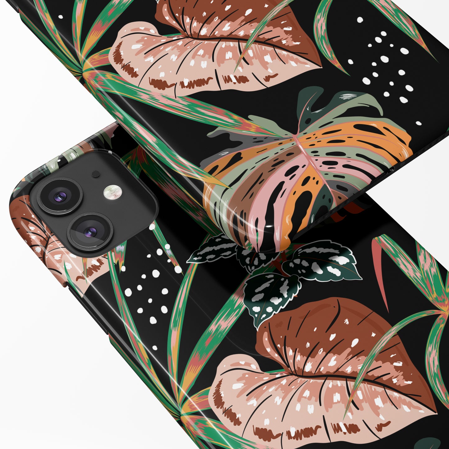 Black Jungle iPhone Case