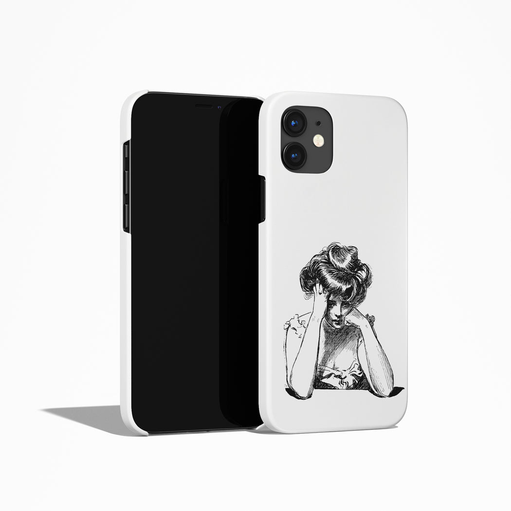 Oh God Why, White iPhone Case