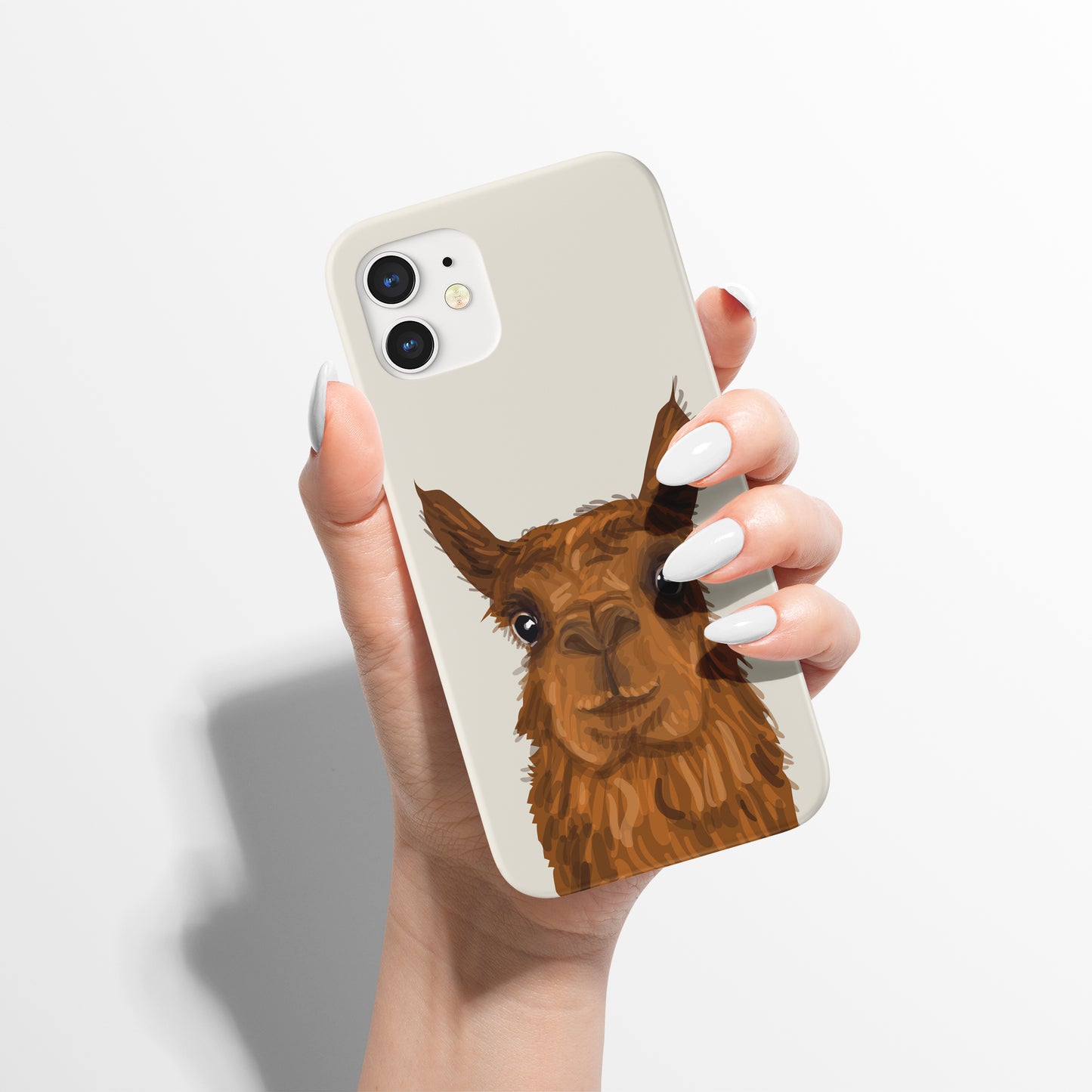Cute Alpaca iPhone Case