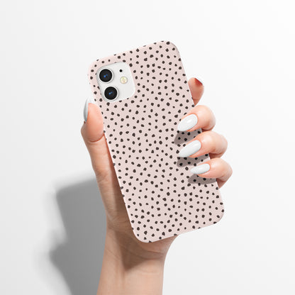 Modern Pink Girly Cheetah iPhone Case
