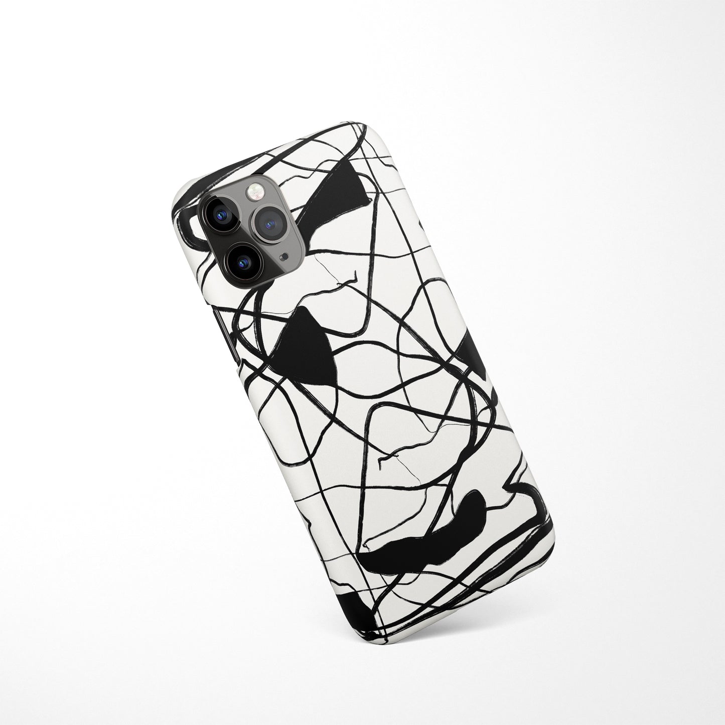 Abstract BW iPhone Case