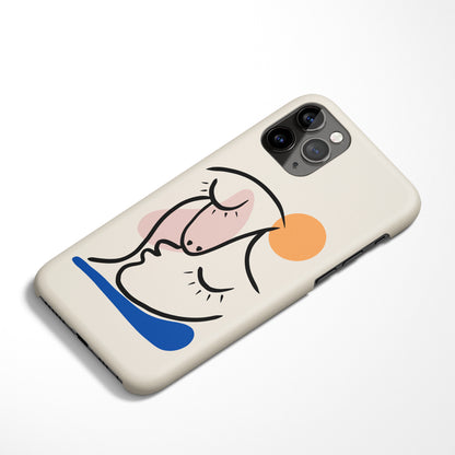 Picasso Kiss iPhone Case