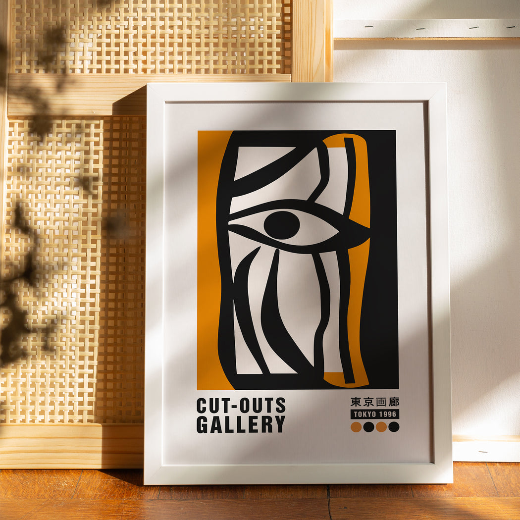 Cut Outs Gallery Eye Poster
