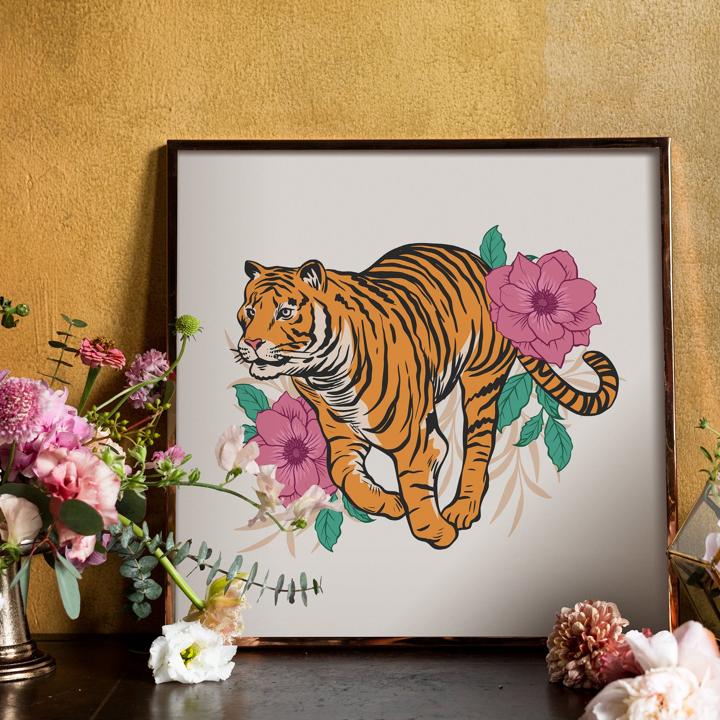 Jungle Tiger Print
