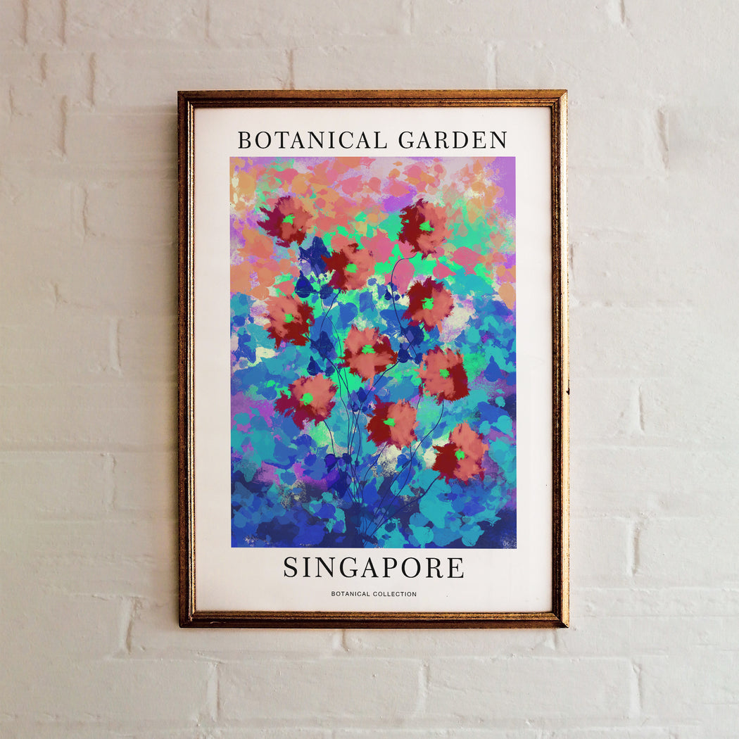 Botanical Garden, Singapore Poster