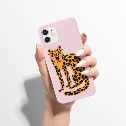 Cute Cheetah iPhone Case