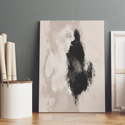 Nordic Vibes Abstract Artistic Canvas Print