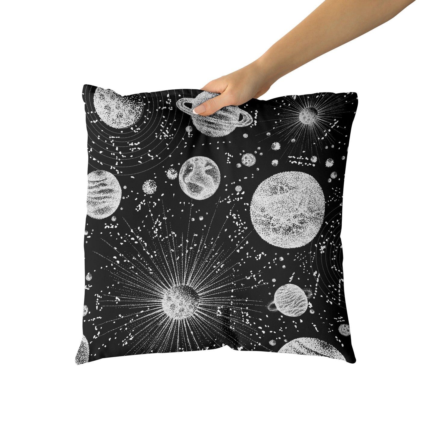 Spacex Throw Pillow