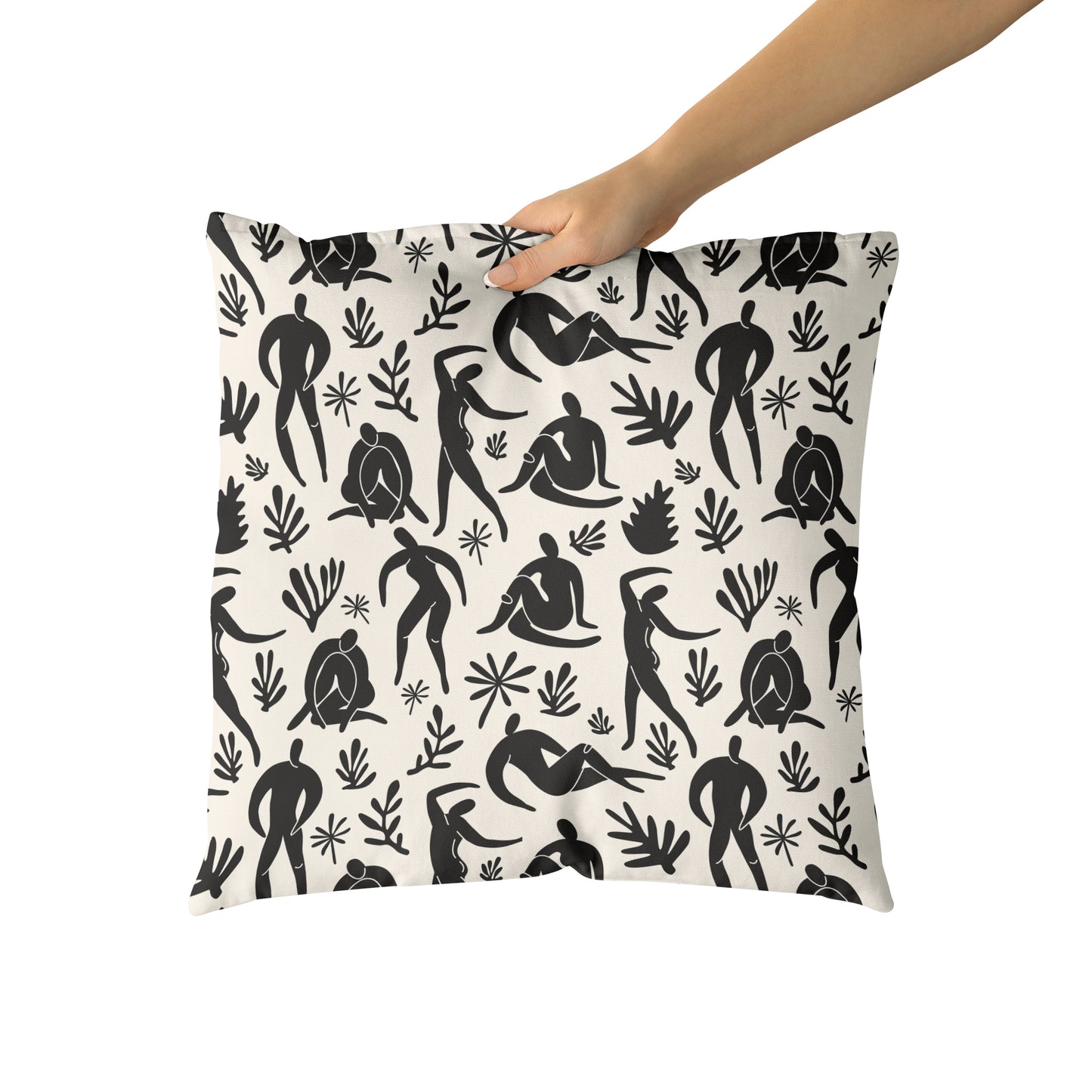 Black Nature Pillow