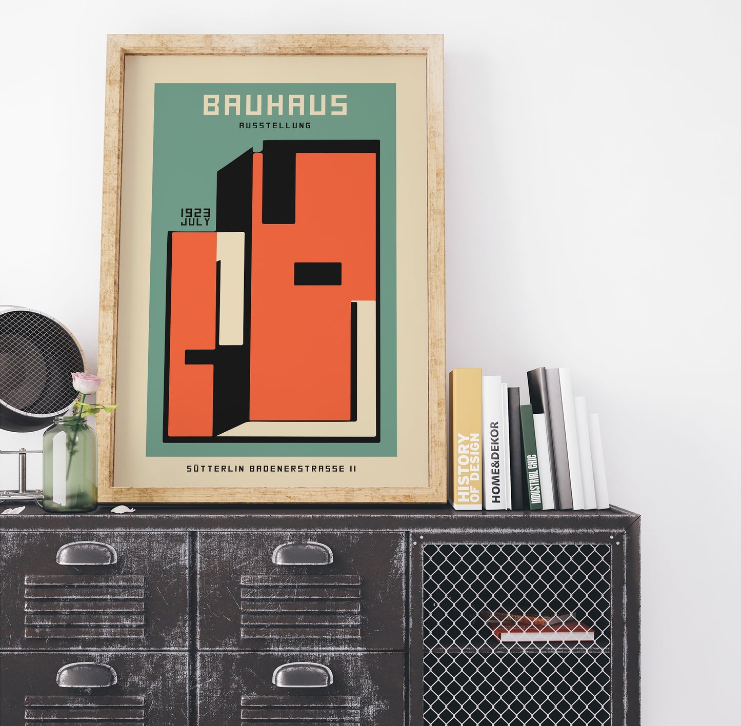 Blockhead Bauhaus Poster