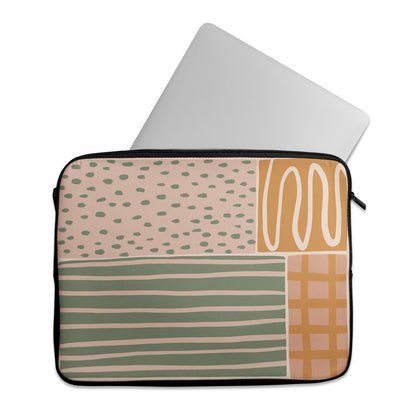 Neutral Abstract Pattern - Laptop Sleeve