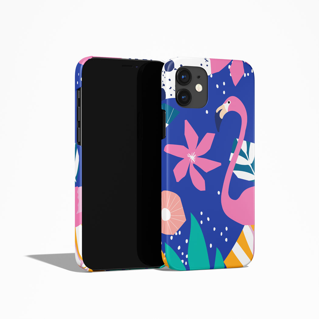 Colorful Tropical Flaming iPhone Case