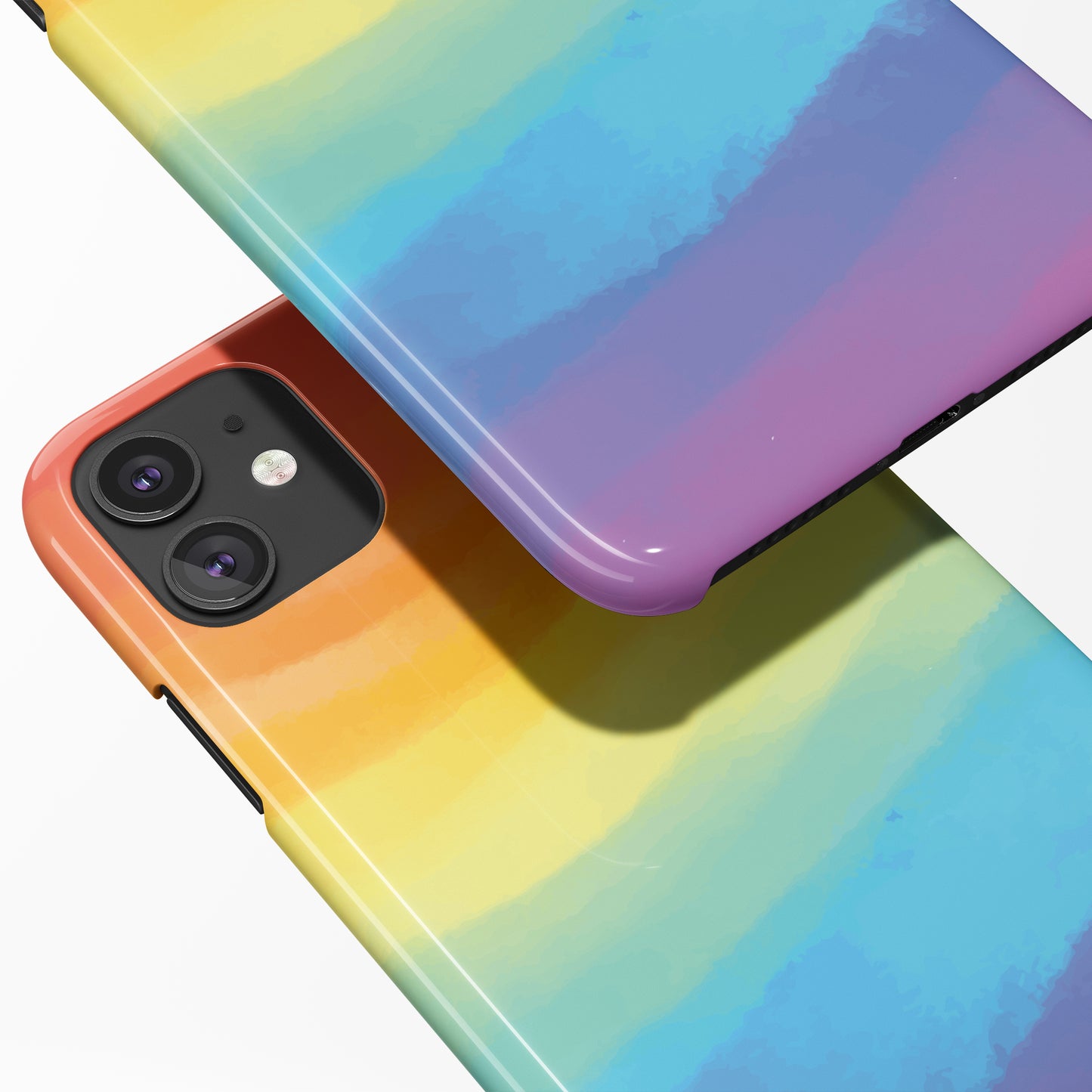 Watercolor Rainbow iPhone Case