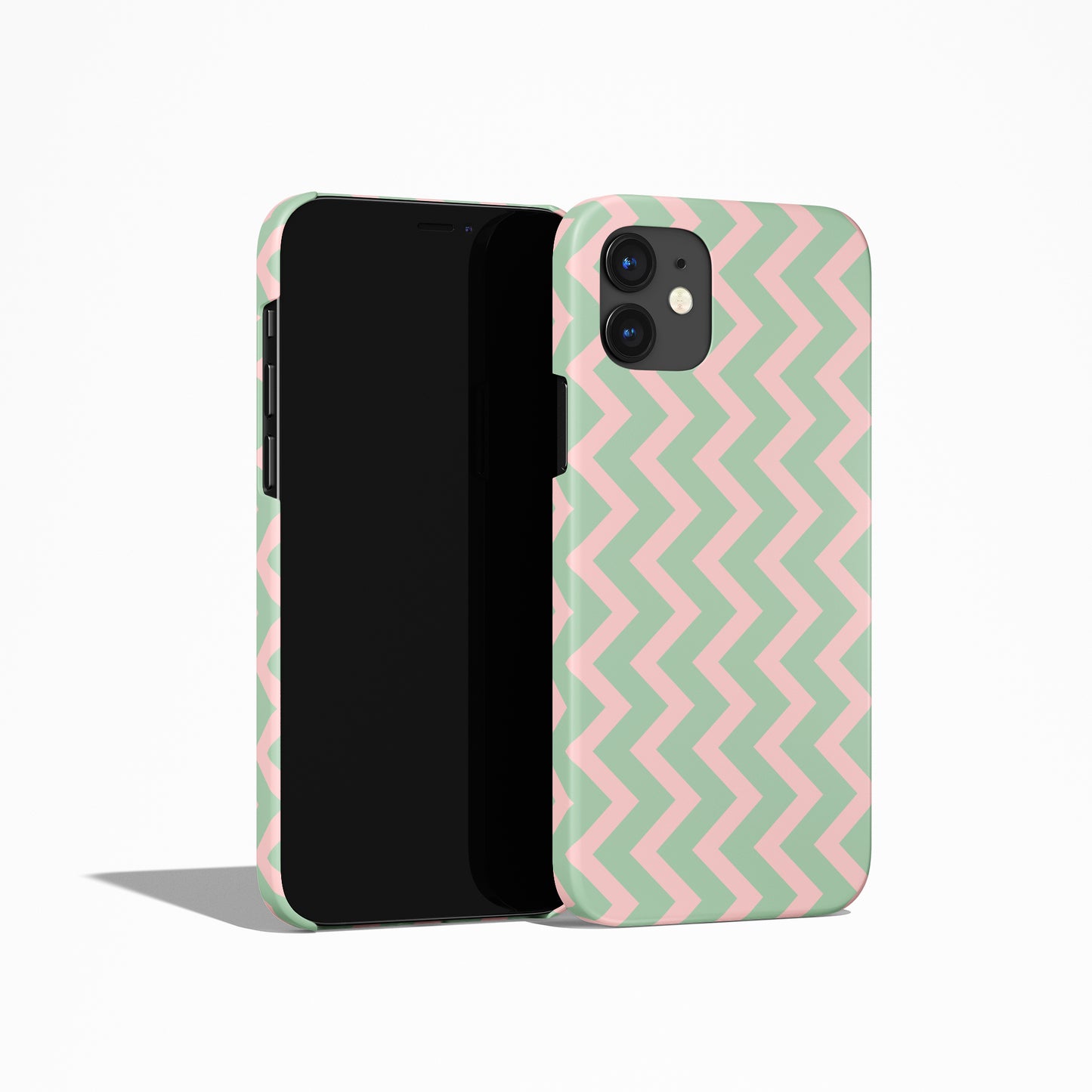 Pastel Zig Zag Pattern iPhone Case