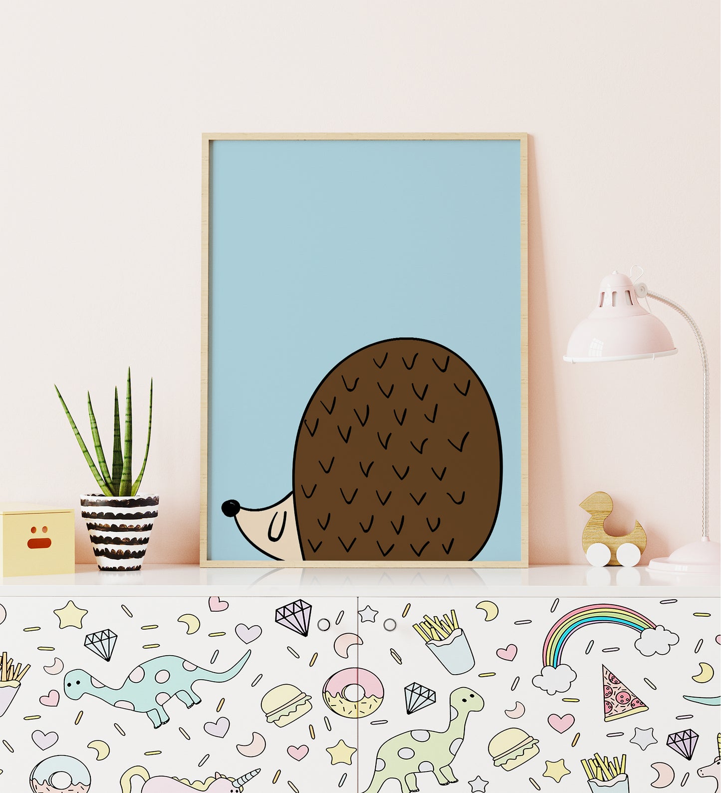 Little Hedgehog Poster