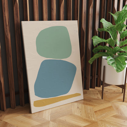 Danish Modern Minimalist Canvas Print