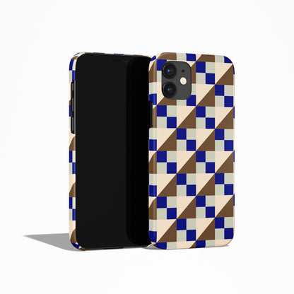Modern Bauhaus Pattern iPhone Case
