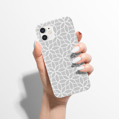 Grey Art Deco iPhone Case