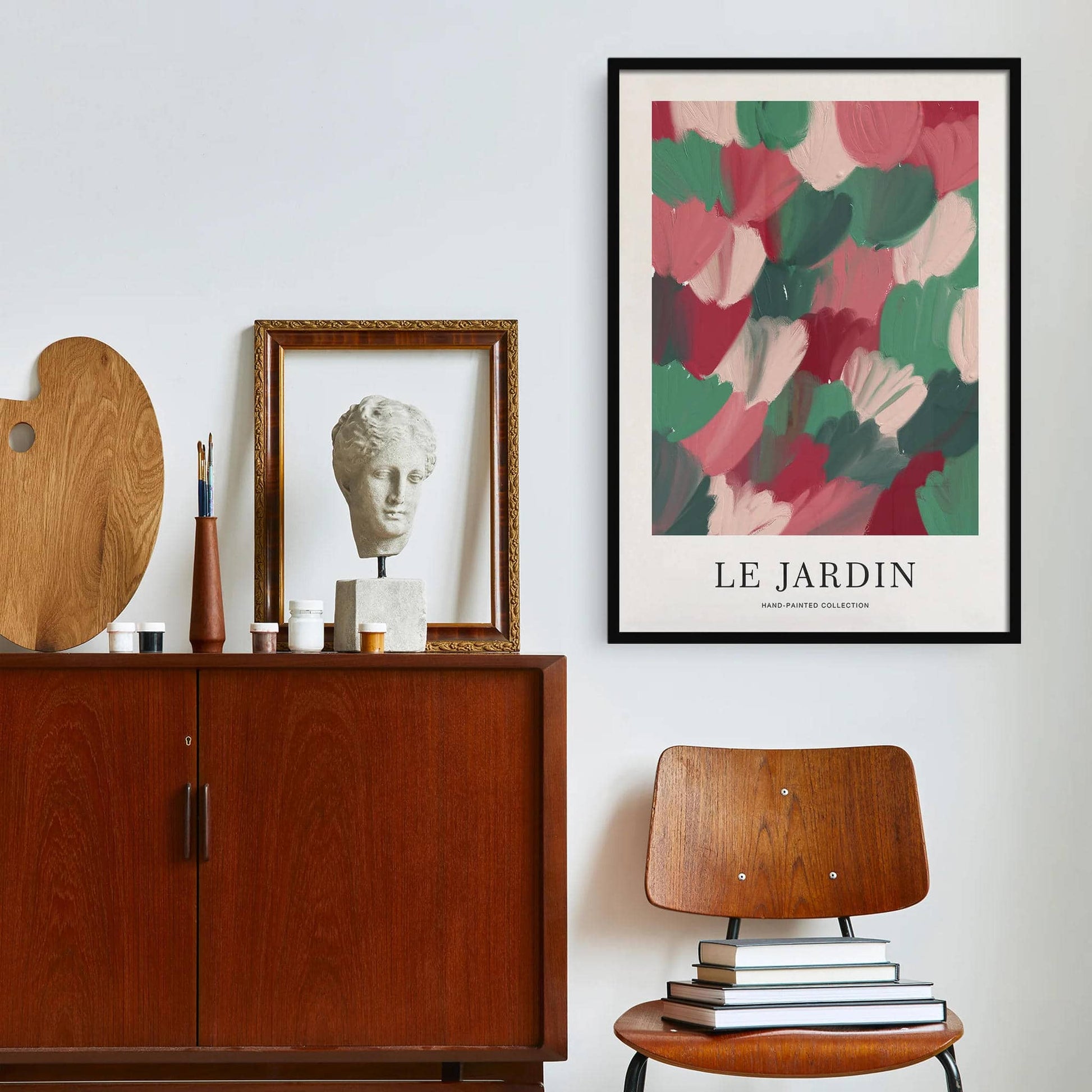 Colorful Le Jardin Floral Poster - HypeSheriff