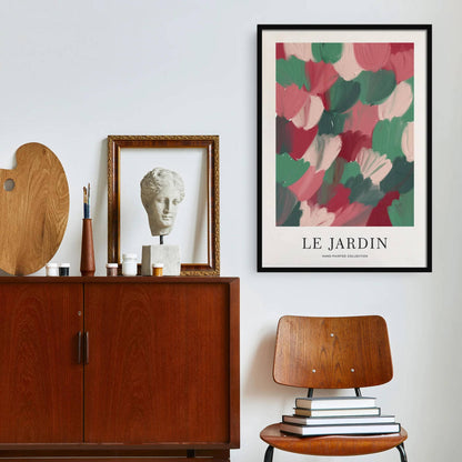 Colorful Le Jardin Floral Poster - HypeSheriff