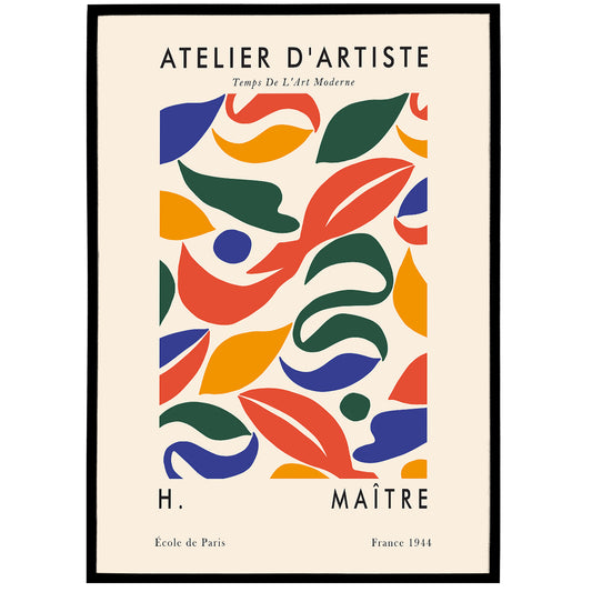 Floral Atelier d'Artiste Art Print