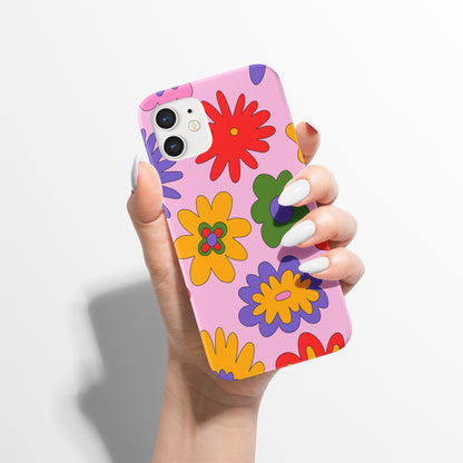 Pop Art Andy Warhol Flowers iPhone Case