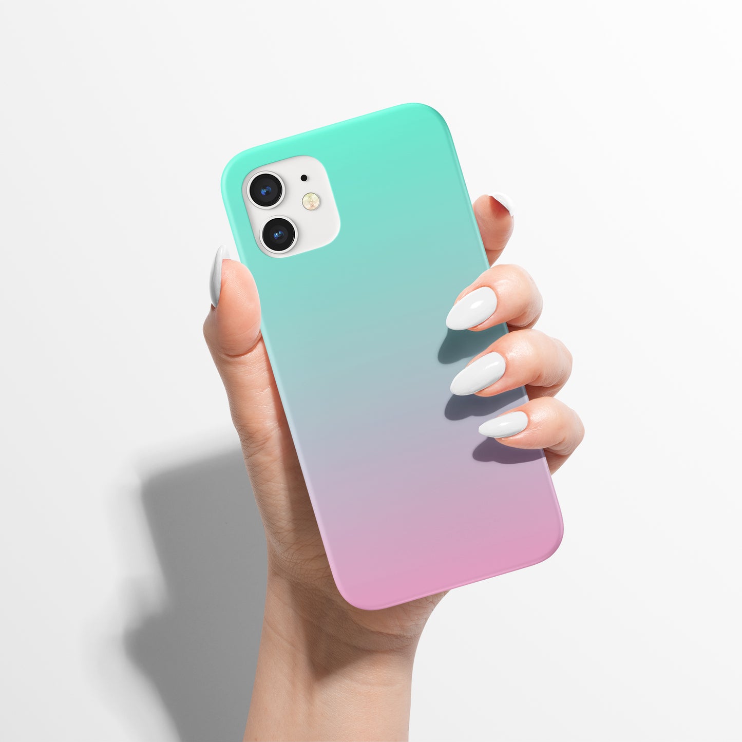 Aesthetic Pink Gradient iPhone Case