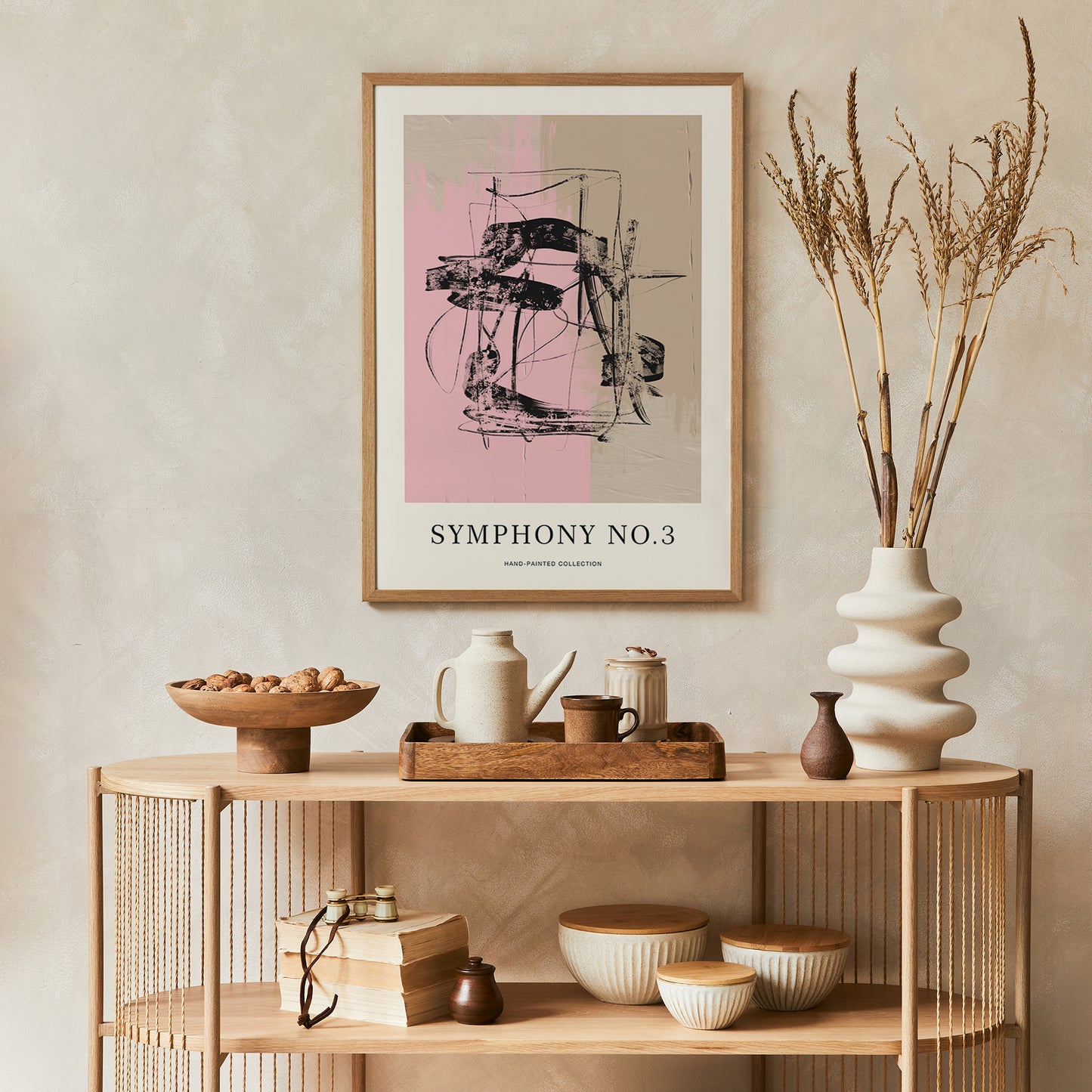 Symphony No3 Abstract Painting Print