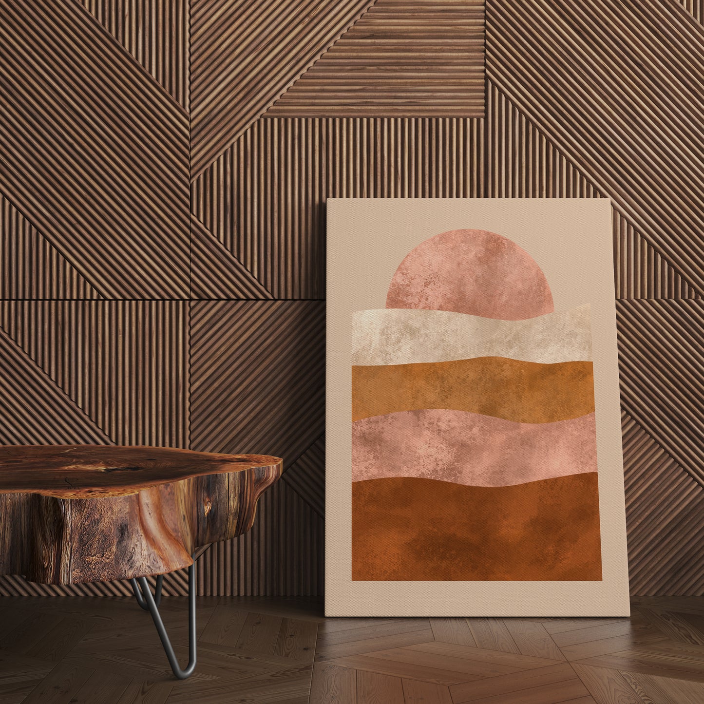 Boho Sunset Canvas Print