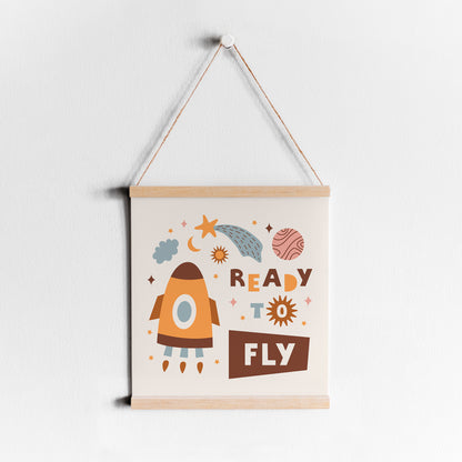 Ready To Fly, Nursery Print