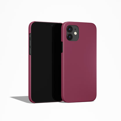 Bordo Color iPhone Case