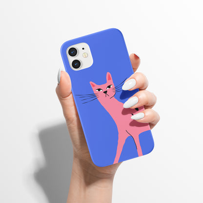 Crazy Cat iPhone Case